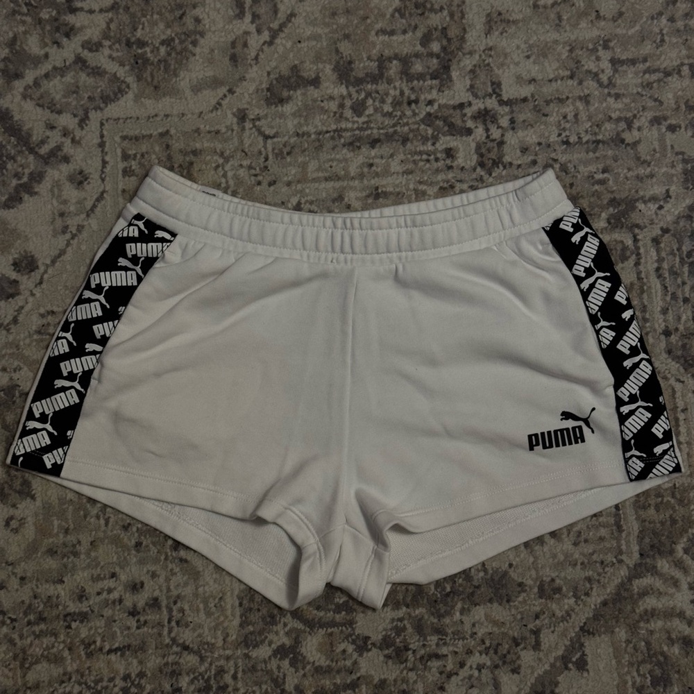 Puma Women's Athletic Shorts with Black Accents
